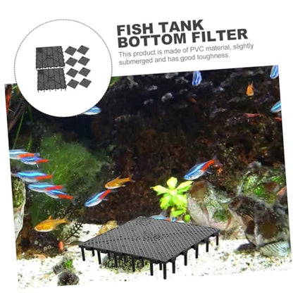 BESPORTBLE 12pcs Fish Tank Bottom Plate Trays Isolation Boards for and Impurity Straining Versatile Aquarium Divider Plates for Fish Tank Landscaping and Separation