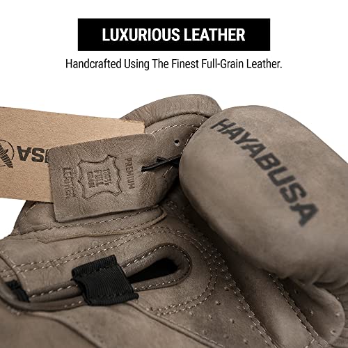 Hayabusa T3 LX Leather Boxing Gloves | Leather Boxing Gloves, Training Gloves Men and Women, Sparring Gloves, Heavy Bag Gloves, 16oz Boxing Gloves, Muay Thai Gloves - color: Brown, size: 16oz