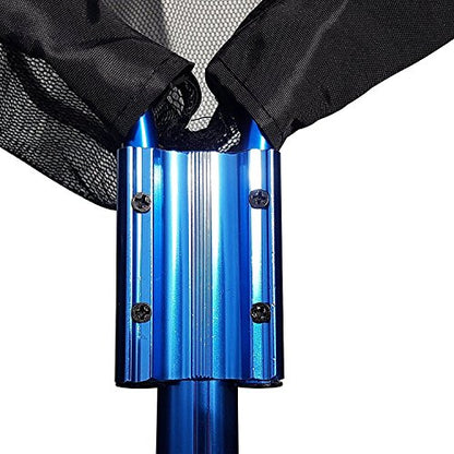 PondH2o Heavy Duty Pond Net 16 Inch (40cm) Head Size with 9 Ft (3 Metre) Telescopic Pole Built to Last for All Water Garden Jobs, for Pond Professionals Koi Fish Catching or Debris Skimming Net