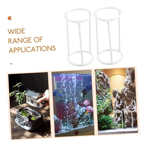 HANABASS 8pcs Humidifier Splash Guards for Rockery Fish Tank Easy to Install Practical Water-Splash Prevention for Indoor and Outdoor Use