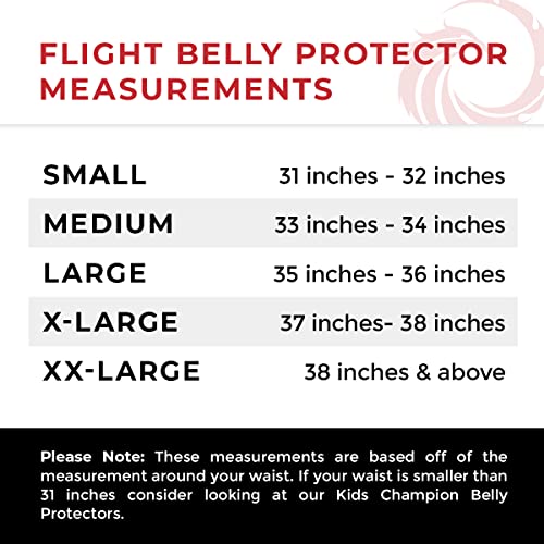 Flight Belly Protector, Body Guard, Black - size: Medium