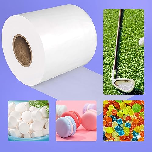 Poly Tubing Roll, Lay Flat Poly Tube Bags, Food-Grade Polyethylene, Custom Poly Bag Packaging Solution, 6 Inches x 500 Feet, 2-Mil Thickness, 1 Roll (6" x 500' 2 Mil, Clear) - size: 6" x 500' 2 Mil