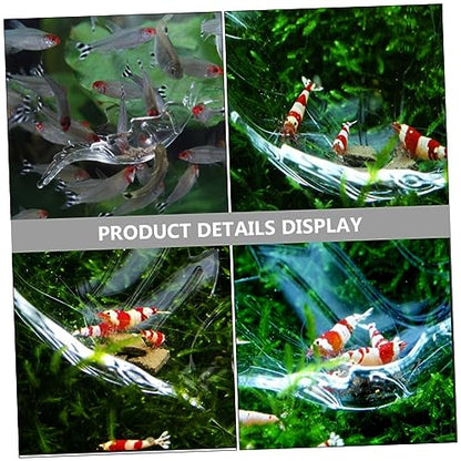 POPETPOP Fish Tank Feeding Bowl Leaf Shape Shrimp Dish Aquarium Feeding Tray Cup for Shop Use Convenient Shrimp Food Feeder