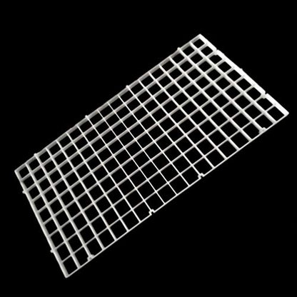 balacoo 10pcs Bottom Plate for Fish Tank Isolation Creative Segregation Boards Clips Safe Material for Betta Fish and Breeding Easy Installation to Prevent