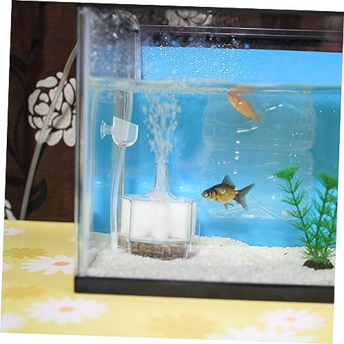 GALPADA 4Pcs Aquarium Fish Feeding Cups with Suction Cups Red Worm Storage Container for Freshwater Saltwater Tanks for Convenient Fish Food Holding and Feeding