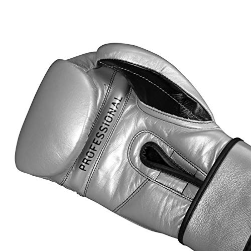 Pro Mex Professional Training Gloves V 3.0 - color: Silver, size: 12 oz