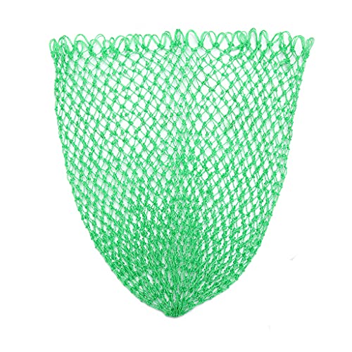 Fishing Net Replacement Netting Fishing Landing Net Replacement Net for Freshwater Saltwater Fishing Green 6 Sizes - color: Diameter 20inch/50cm