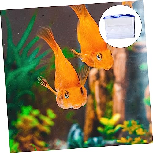 Toddmomy 1pc Stand Alone Fish Hatching Box Isolation Breeding Tank for Small Fish Self-Floating Design Prevents