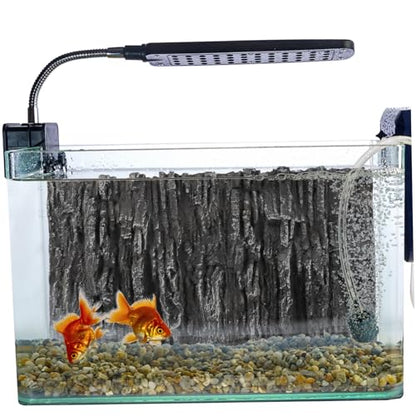 Reptile Tank Background Lightweight Pu Aquarium Backdrop Decoration for Turtle Tanks Easy to Install Scenic for Reptiles