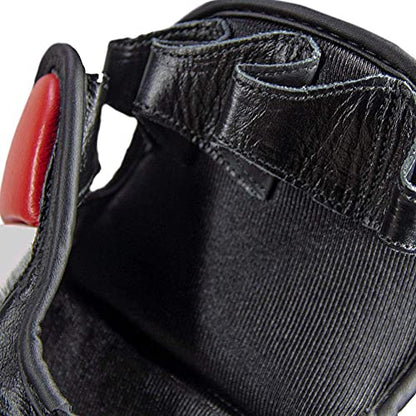Revgear Pro Series MS1 MMA Boxing Glove, Premium Leather, Thai, MMA - color: Whie, size: Large