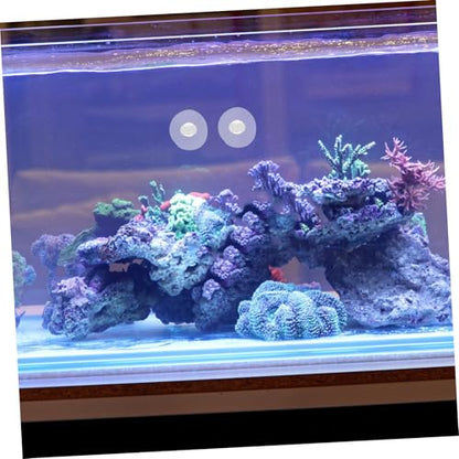 Yardwe 9pcs Fish Tank Suction Cup Clip for Tubing Holders Secure Hose Clamps for Stable Aquarium Airline Tubing Support Versatile and Aesthetic Fish Tank Accessories - size: 3.30X3.30X2.60CM