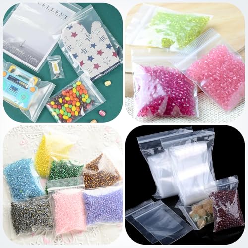 Golden State Art, 14 x 20 inch Large Clear Plastic Zip Bags, 3 Gallon Reclosable Zip Bags for Household, Clothes, T-shirts Packing|100 Pack - color: 100 Pack, size: 14x20