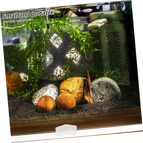 YARNOW 10Pcs Transparent Aquarium Corner Guards Shaped Fish Tank Edge Protectors Durable Multifunctional Bumpers for Aquariums Furniture Appliances