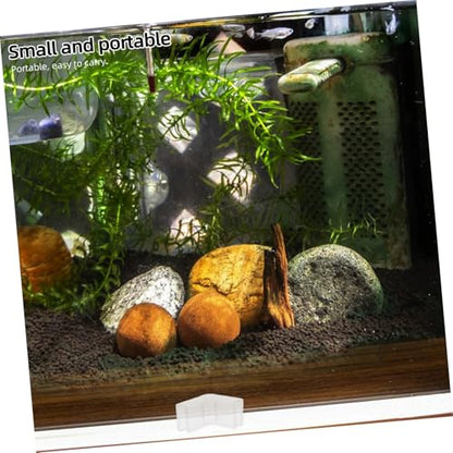 YARNOW 10Pcs Transparent Aquarium Corner Guards Shaped Fish Tank Edge Protectors Durable Multifunctional Bumpers for Aquariums Furniture Appliances