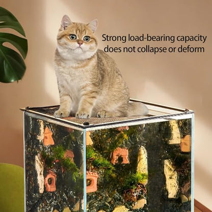 Anti Jump Netting for Fish Tanks Includes Mounts Netting Cover Pet Aquarium Screen