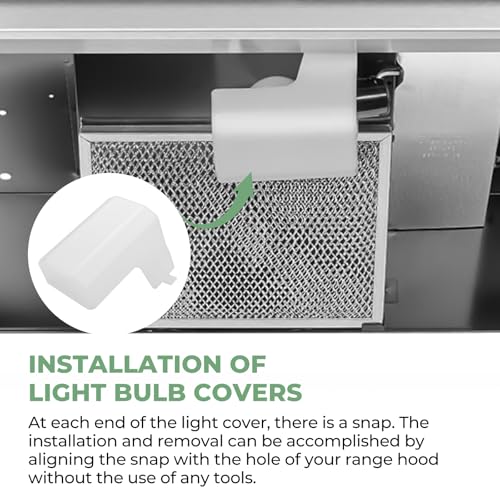 99110437 Range Hood Cover Replacement for Broan Nutone 40000/41000/42000 Series Range Hoods
