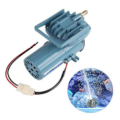 Yosoo Commercial Air Pump, Aquarium Air Pump DC 12V 35W Air Pump Aerator for Fish Pond Aquaculture Aquarium Accessory Tool Oxygen Aerator Pump for Aquarium Fish Fountain Pond &