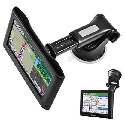 GPS Suction Cup Mount for Garmin [Quick Extension Arm], Replacement GPS Dash Ball Mount Dashboard Windshield Car Holder for Garmin Nuvi Dezl Drive Drivesmart Zumo Driveassist DriveLuxe RV - color: 1-Pack