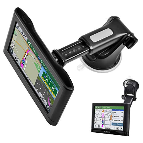 GPS Suction Cup Mount for Garmin [Quick Extension Arm], Replacement GPS Dash Ball Mount Dashboard Windshield Car Holder for Garmin Nuvi Dezl Drive Drivesmart Zumo Driveassist DriveLuxe RV - color: 1-Pack