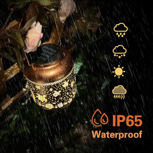 Sea Turtle Solar Lanterns Outdoor Waterproof,Hanging Solar Lights Sea Turtle Gifts for Women Men Metal LED Decorative Light for Yard,Patio,Lawn,Pathway,Landscape,Garden Decor - style: Sea Turtle