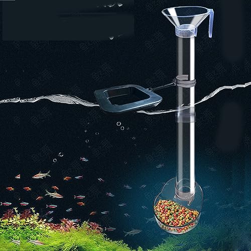 Transparent Feeding Tube For FishTank Easy Clean Feeding Supplies For Fish&Shrimp Feeding Accessories Aquarium Feeding Tube And Dish