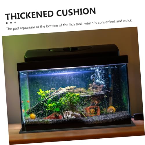 POPETPOP Reptile Terrarium Cushioning Mat Non Slip Fish Tank Bottom Pad Thickened Aquarium Mat for Stability and Shock Absorption Durable Tank Bottom Pads