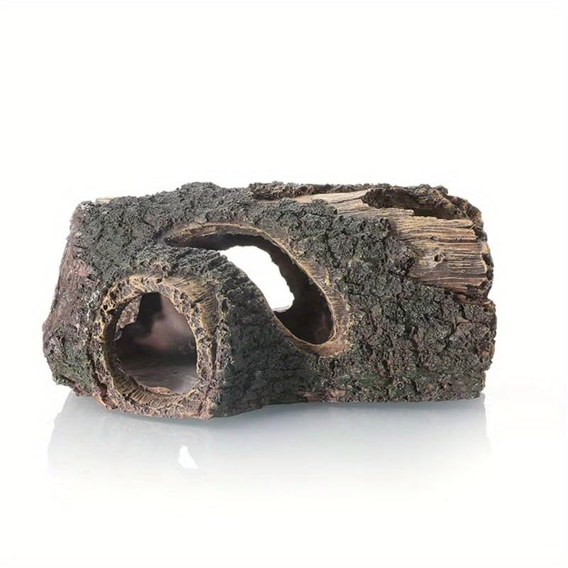 1PC Fish Tank Decoration Landscaping Aquarium Scenery Resin Crafts Decoration Wooden Barrel Wood Tree Bucket