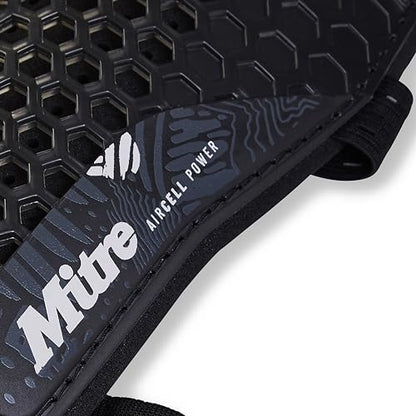 Mitre Unisex Soccer Shin Guards - color: Aircell Power Black/White, size: Small