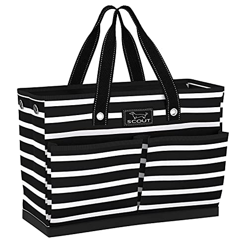 SCOUT Ben Pocket Tote - Multi-use with breakway zipper - color: Fleetwood Black