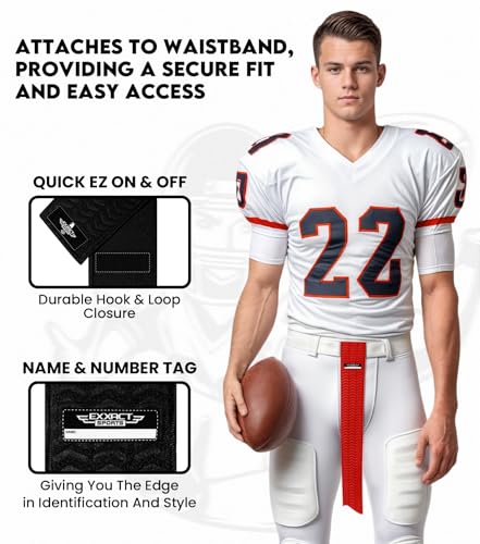 Exxact Sports Streamer Black Football Towel with Hook & Loop (Black) - color: Black