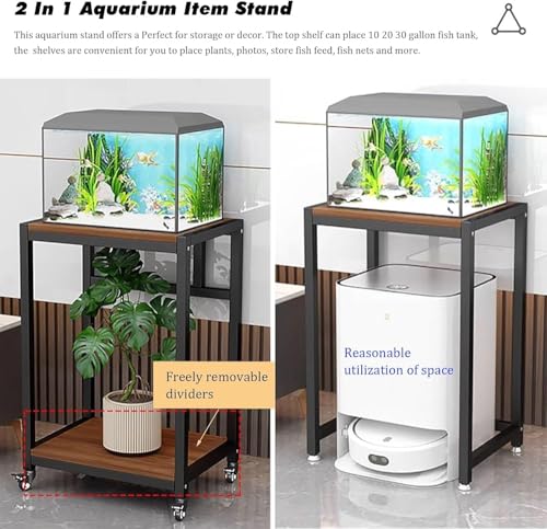 Sturdy rium Stand Cabinet for Fish Tank & Reptile Terum le Tabletop s Holder Ele White h Perfect for Home Decor & Interior Spaces,B-50x40x75cm