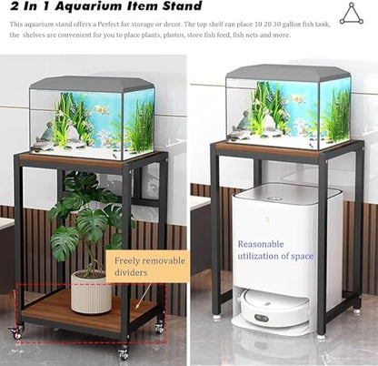 Sturdy rium Stand Cabinet for Fish Tank & Reptile Terum le Tabletop s Holder Ele White h Perfect for Home Decor & Interior Spaces,B-50x40x75cm