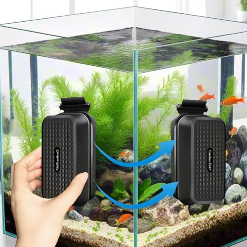 Aquarium Super Strong Magnetic Cleaner for Glass Fish Tank Magnet Brush Algae Scrapers Floating - size: L