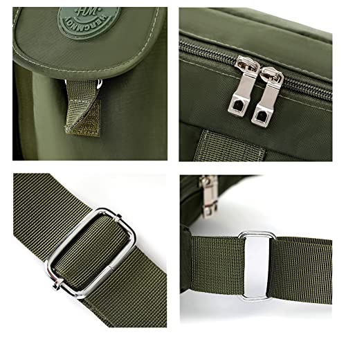 Cross Body Bag Women's Shoulder Bags Multi Pocket Casual Handbag Travel Messenger Bags