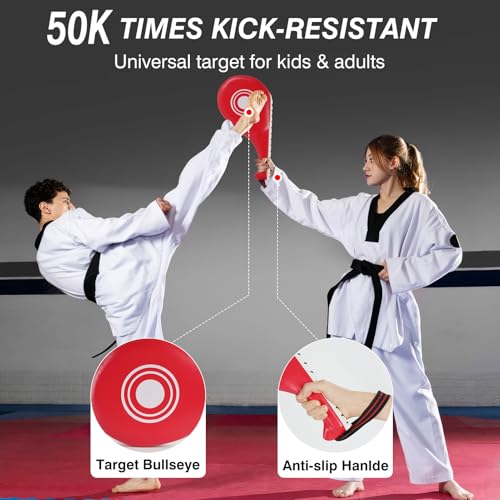 3-in-1 Boxing Training Set, Punching Mitts, Kick Pad and Target Paddle - style: 3 in 1 Boxing Training Equipment