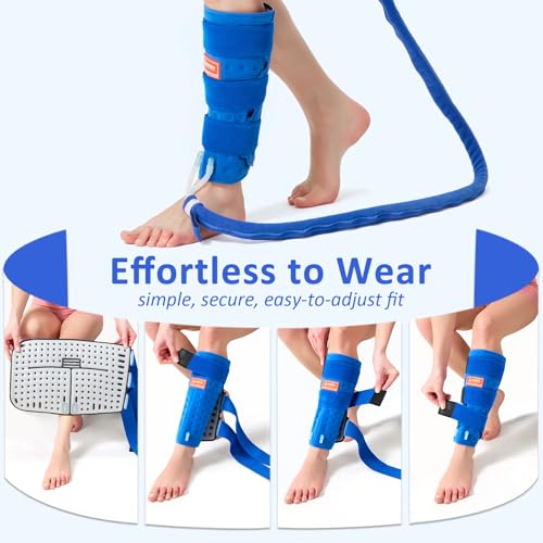 Calf Ice Pack Wrap for Cold Therapy Machine, Replacement Pad Only for Cryotherapy Unit, Cold Water Therapy for Shin Splint Relief, Leg Post-Surgery Swelling & Injury Recovery - Universal Connector