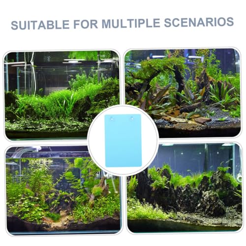 BESPORTBLE Blue Fish Breeding Cone Suction Cups – Aquarium Spawning Plate for Fish Tank Isolation and Hatching Removable Breeding Net