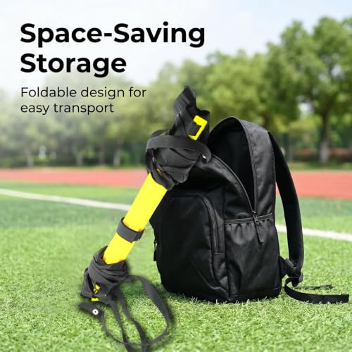 20ft Agility Ladder Training Ladder Speed - color: 1 Pack-Yellow