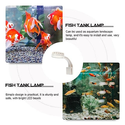 POPETPOP Professional Fish Tank Clip Light for Aquatic Plants Convenient Led Aquarium Lighting and for Ornamental Fish Tanks