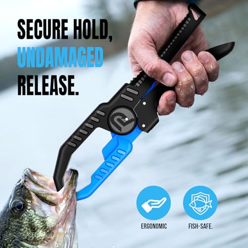 PLUSINNO Fishing Gear, Fishing Tools, Fishing Accessories, Corrosion Resistant Fishing Pliers Kit, Fishing Knife, Floating Fish Lip Gripper Fishing Gifts for Men, Gifts for Fishermen - style: 2pcs Fishing Tools