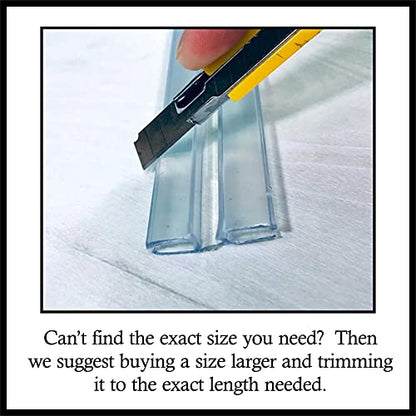 DistinctAndUnique Clear PVC Hinge Piano Style for 3/16" (4.5mm) Material, 12 Inch, 3 Pack No Screw or Glue Plastic Aquarium Lid Hinges for Plexiglass Panels, Golf Cart Windshield Hinge Acrylic Panels