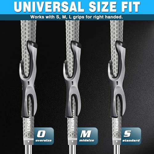CHAMPKEY Professional Golf Grip Trainer - Perfect Golf Training Aid for Proper Hand Positioning and Grip - Suitable for Standard Size Golf Grip