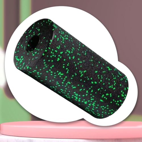 Yiju Hollow Foam Roller 12 Inch for Post Workout Stretching and Massage, Green - color: Green