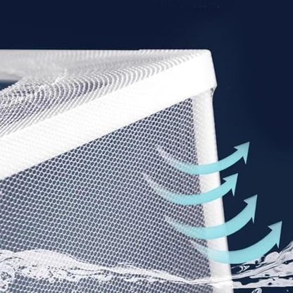 Fish Breeder Box - Fish Isolation Box Mesh Box, Aquarium Breeder Box, Fish Fry Hatchery, Juvenile Separation Net with Suction Cups, Nursery for Guppy Shrimp - color: small