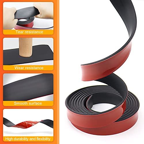 Neoprene Rubber Strips, Self Adhesive Solid Rubber Sheets Rolls for Pads, Crafts, DIY Gaskets, Seals (1" Wide, 1/16" Thick, 10' Long) - size: 1" Wide, 1/16" Thick, 10' Long