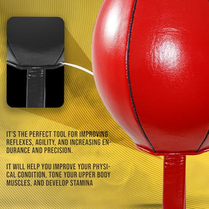 CLETO REYES Double End Punching Bag for Boxing Workout Practice Gym Training Equipment, MMA, Kickboxing, Muay Thai - color: USA