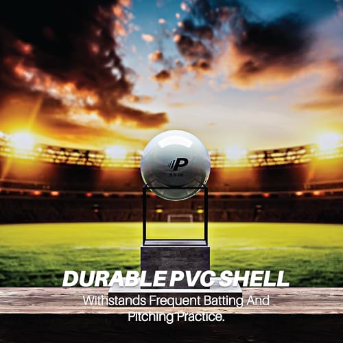 Premier Pitching Plyo Training Ball for Baseball and Softball | PVC shell plyo ball for warmups, arm care, command work, and throwing mechanics - size: 3.5oz