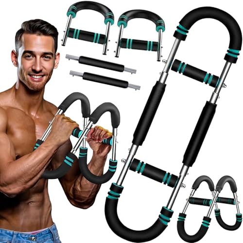 Twister Arm Trainer, Adjustable 40-100lbs Chest Workout Equipment, Chest Trainer for Men, Shoulder Muscle Training Fitness Equipment, Detachable Design Fitness Anywhere