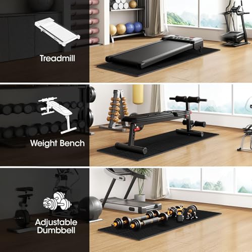 Stepwaver Walking Pad Treadmill Mat for Carpet - 55.1"x23.6",0.2"