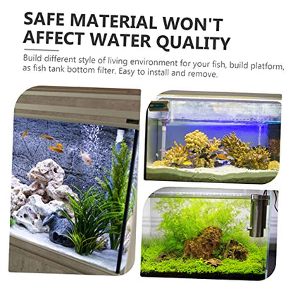 Kisangel 6pcs Fish Tank Divider Board Aquarium Compartment Material for Fish Breeding and Separation - size: 30X15cm